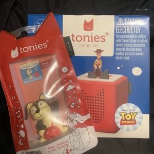 Disney’s Toy Story Woody with Red Toniebox and playtime pup bundle
